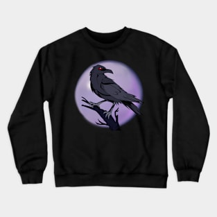 Stylized Raven Crewneck Sweatshirt